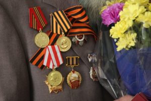 Последняя встреча Ветеранов ВОВ Самсадина Елеева и Кантемира Томаева