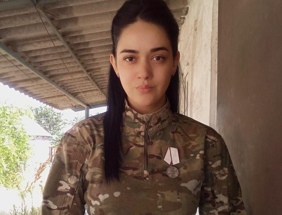 Медсестра из Северной Осетии, находящаяся в зоне СВО, удостоена медали «За спасение погибавших»