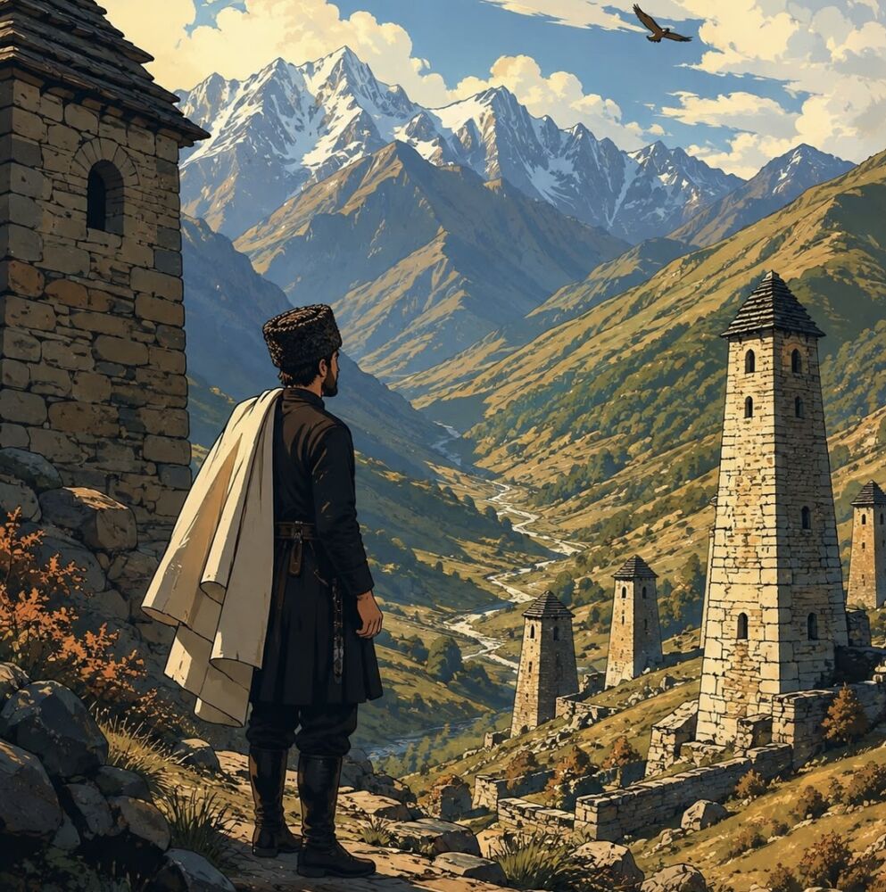 Гость в Осетии